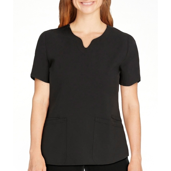 ScrubStar Women’s Small V-Neck Nurse Medical Scrub Top NWT - Picture 1 of 8